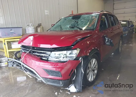 2018 Volkswagen Tiguan 2.0T S z USA, uszkodzony, nr VIN 3VV0B7AX6JM094559